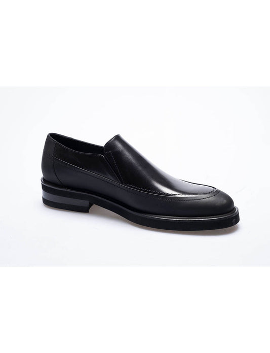 Men Black  Genuine Leather  Classic Shoes