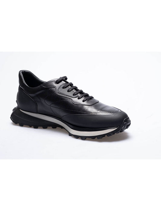 Men Black  Genuine Leather Classic Shoes