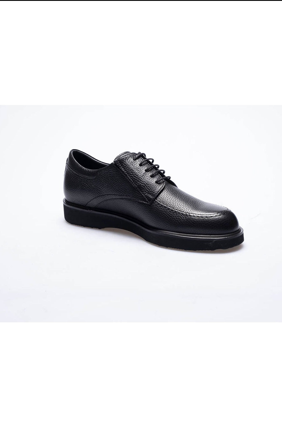 Men Black  Genuine Leather Classic Shoes