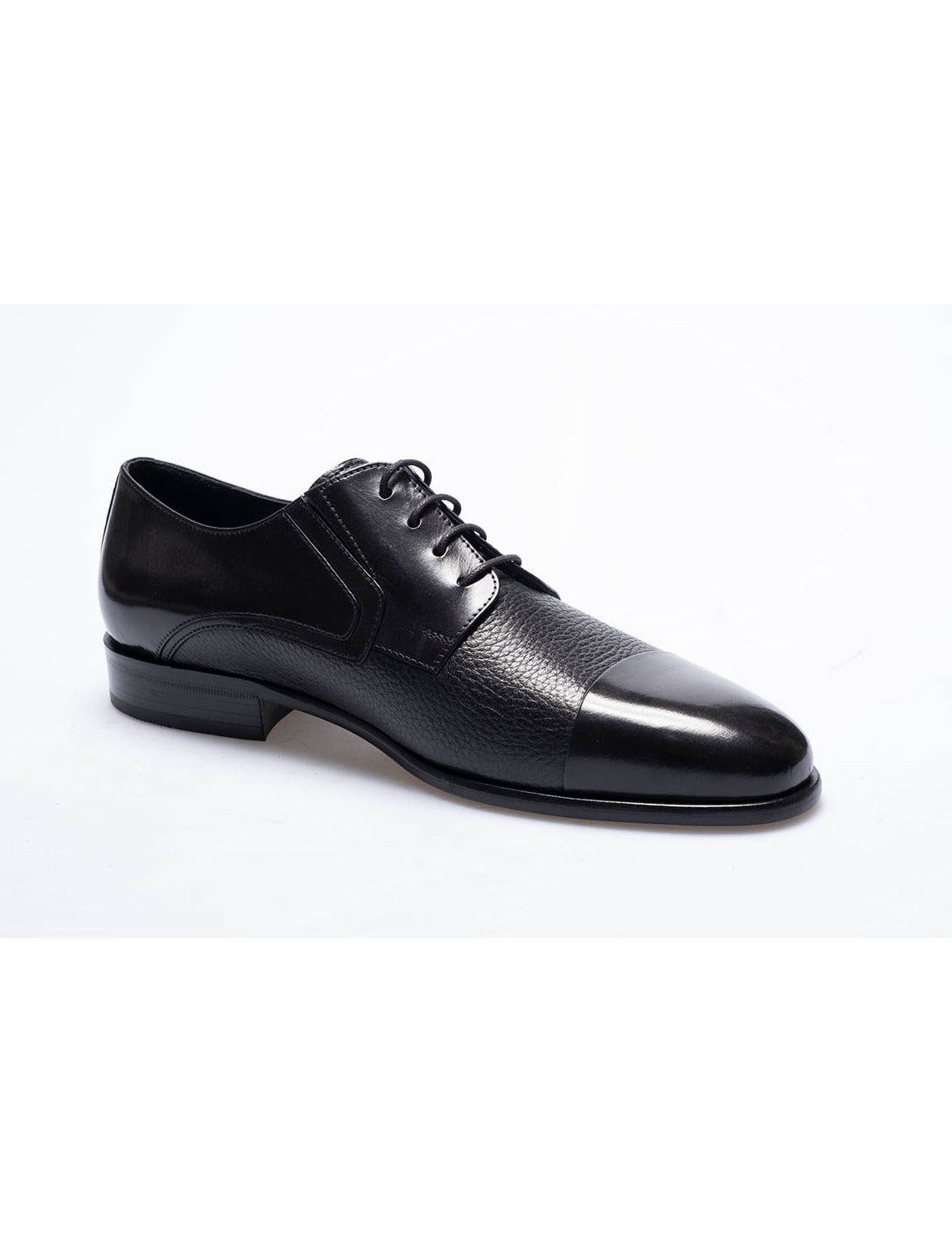 Men Black  Genuine Leather Classic Shoes