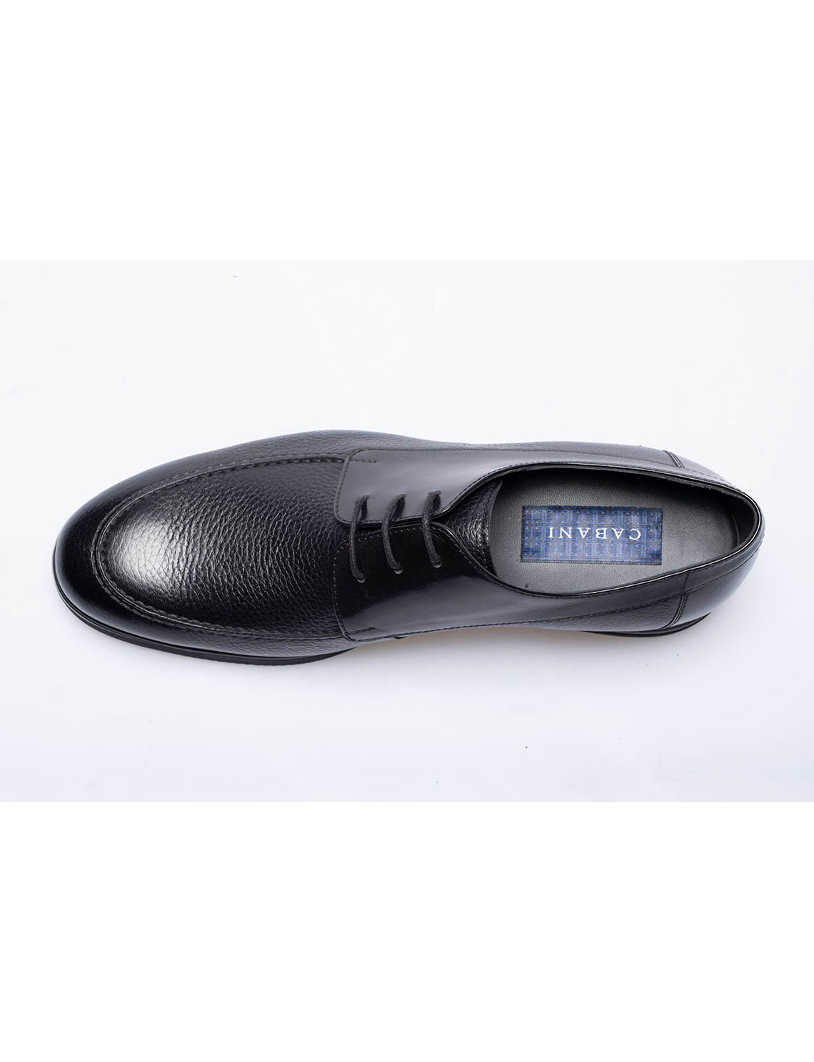 Men Black Genuine Leather Classic Shoes