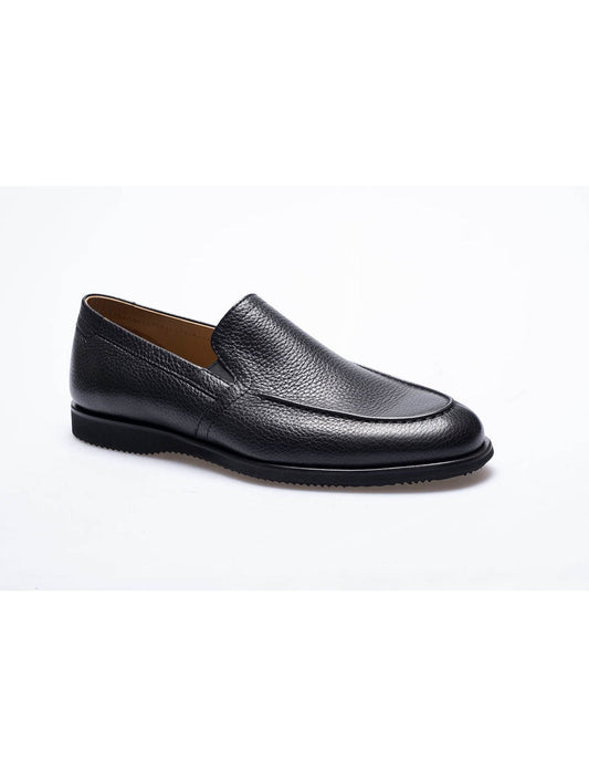 Men Black  Genuine Leather Classic Shoes