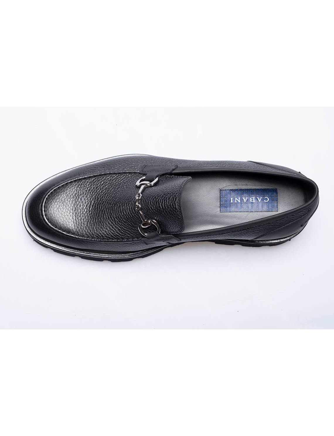 Men Black Genuine Leather Classic Shoes