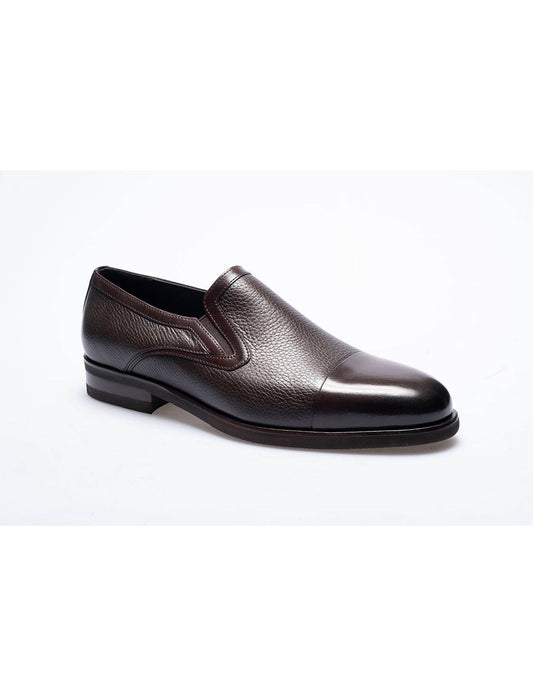 Men Brown  Genuine Leather Classic Shoes