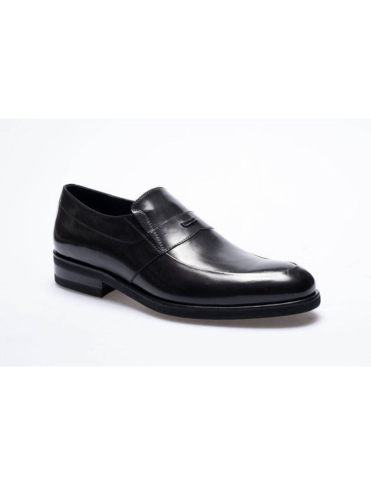 Men Black  Genuine Leather Classic Shoes