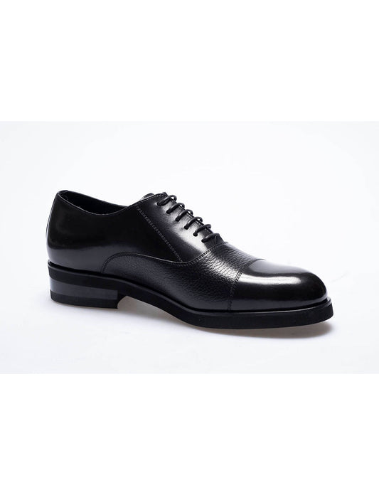 Men Black Genuine Leather  Classic Shoes