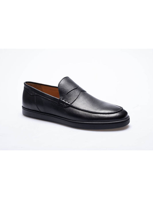 Men Black  Genuine Leather Classic Shoes