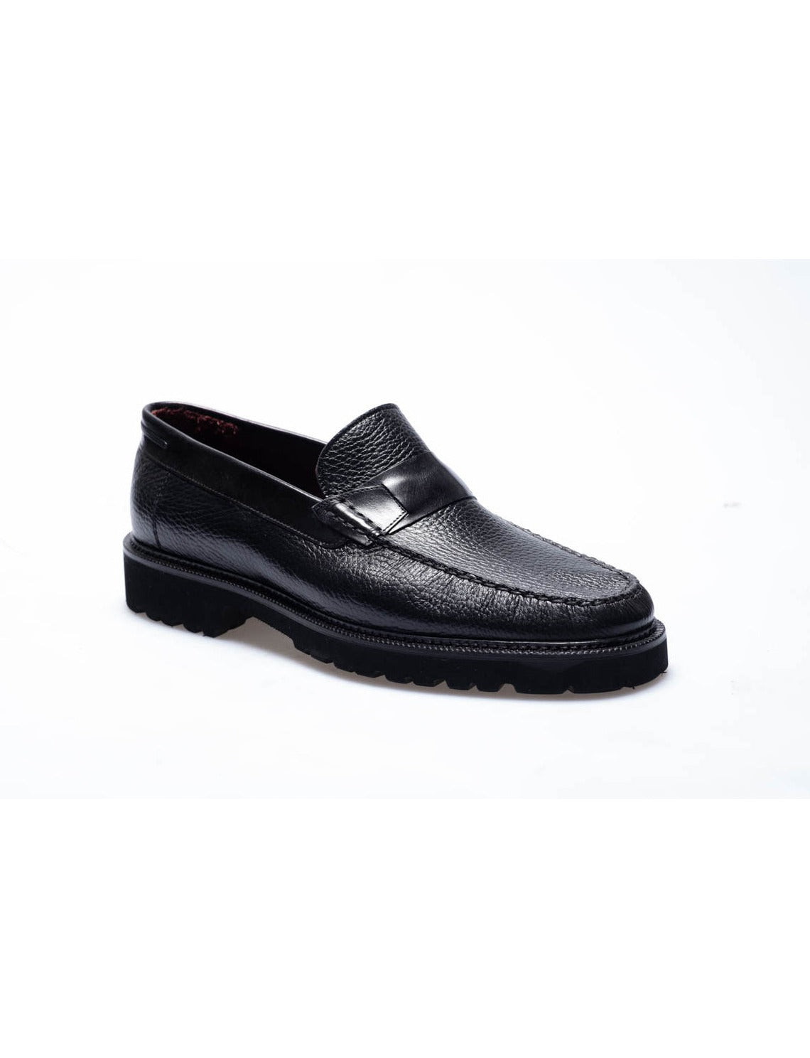 Men Black  Genuine Leather Classic Shoes