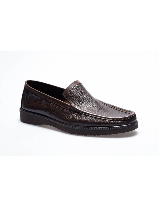 Men Brown Genuine Leather Classic Shoes