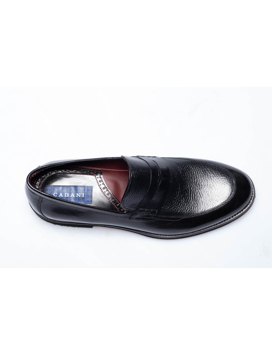 Men  Black Genuine Leather  Classic Shoes