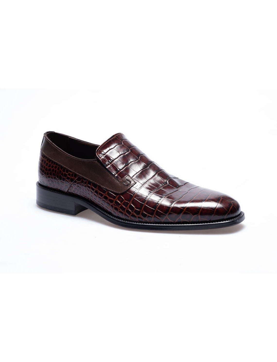 Men Brown  Genuine Leather Classic Shoes