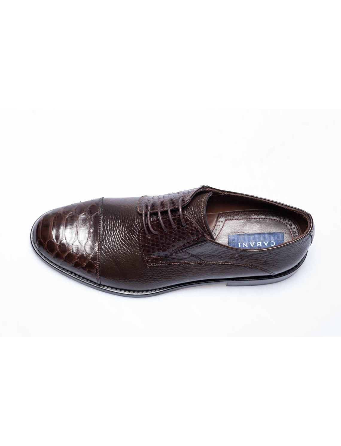 Men Brown  Genuine Leather Classic Shoes