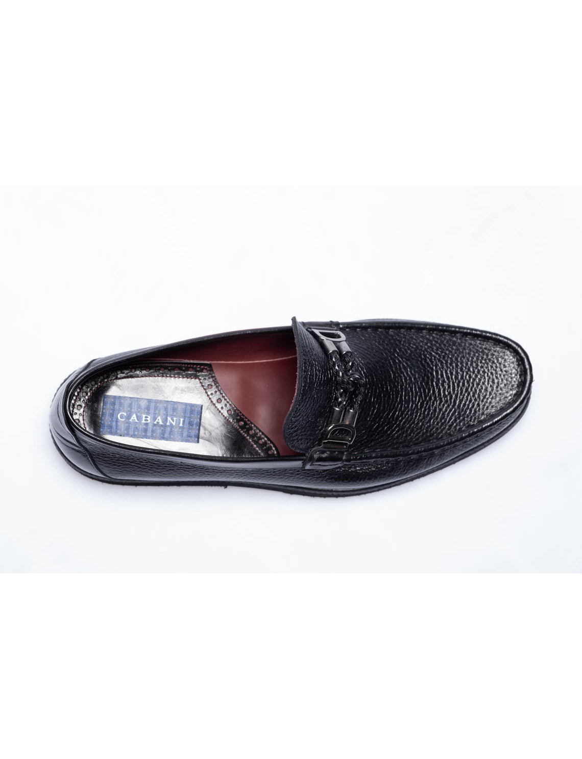 Men  Black Genuine Leather Classic Shoes