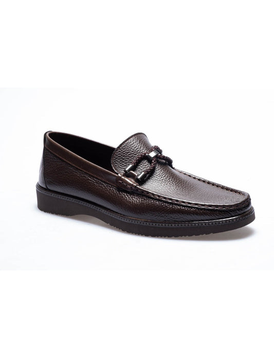 Men Brown Genuine Leather Classic Shoes