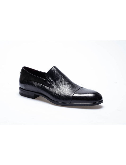 Men Black  Genuine Leather Classic Shoes