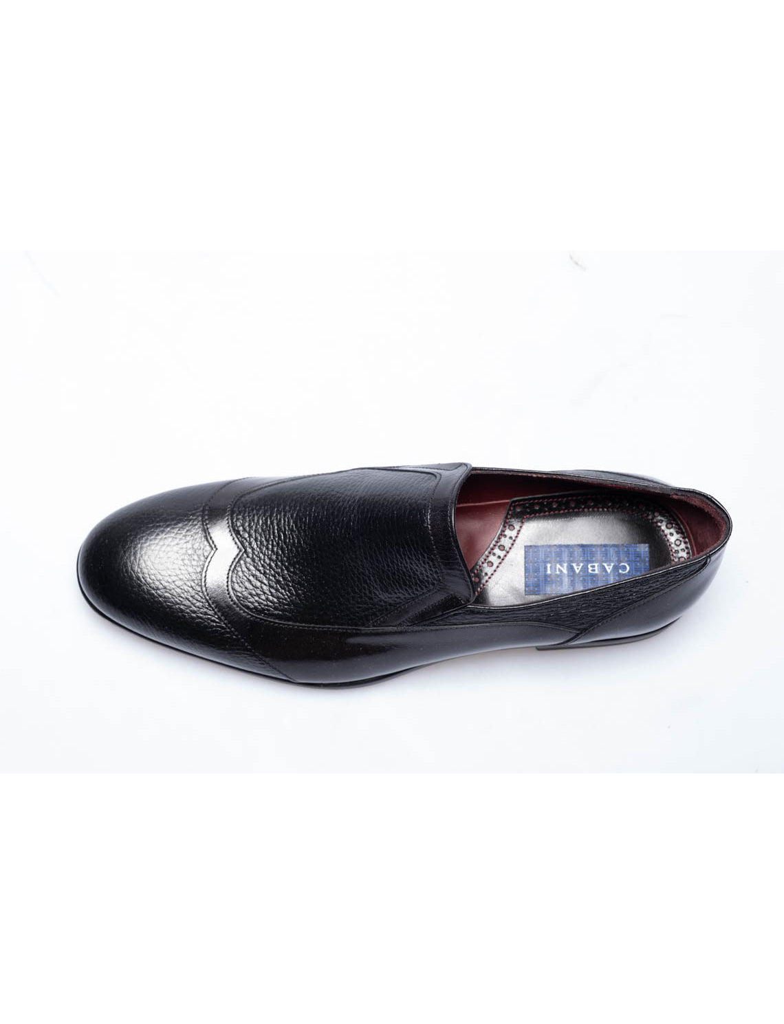 Men Black Genuine Leather Classic Shoes