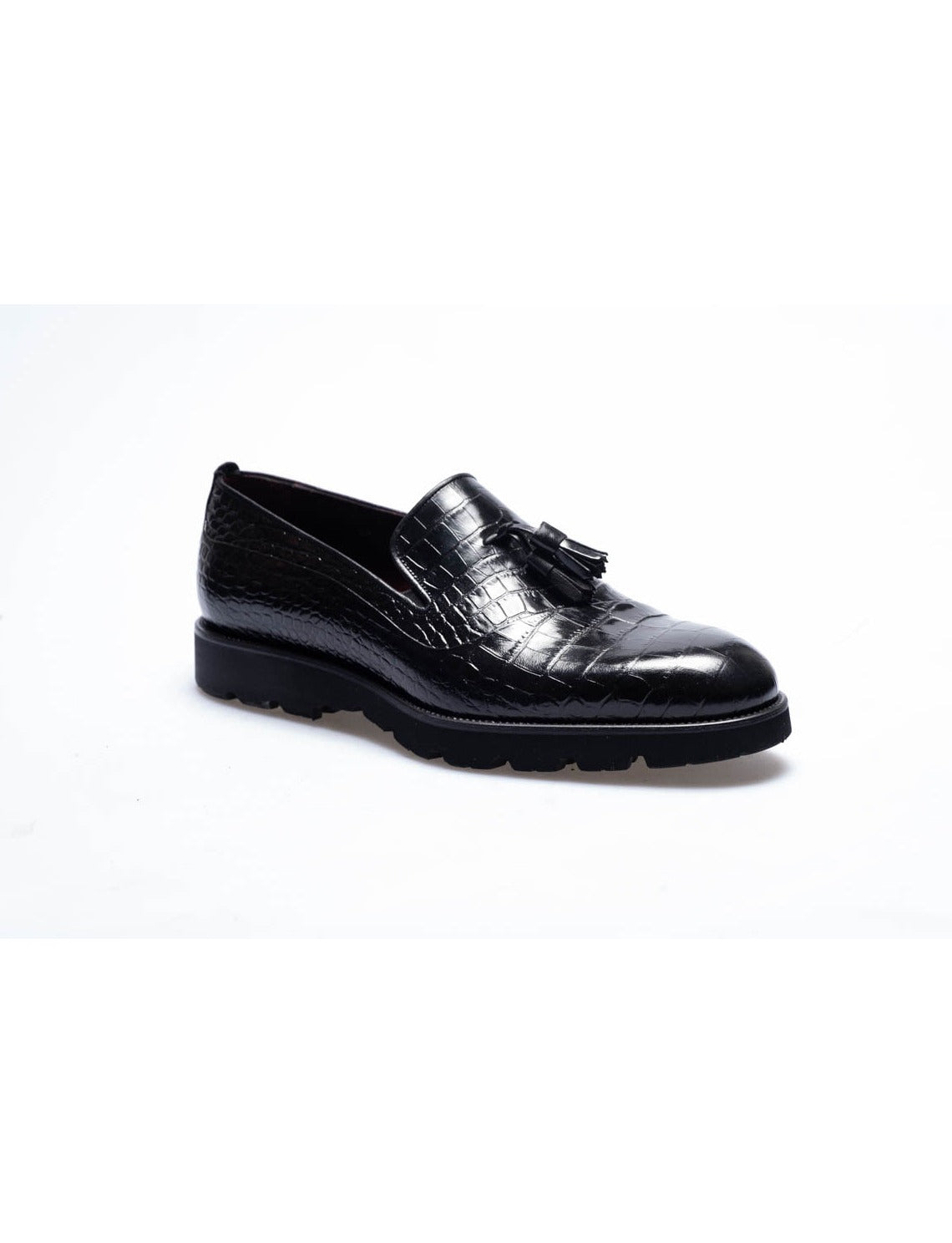 Men Black  Genuine Leather Classic Shoes