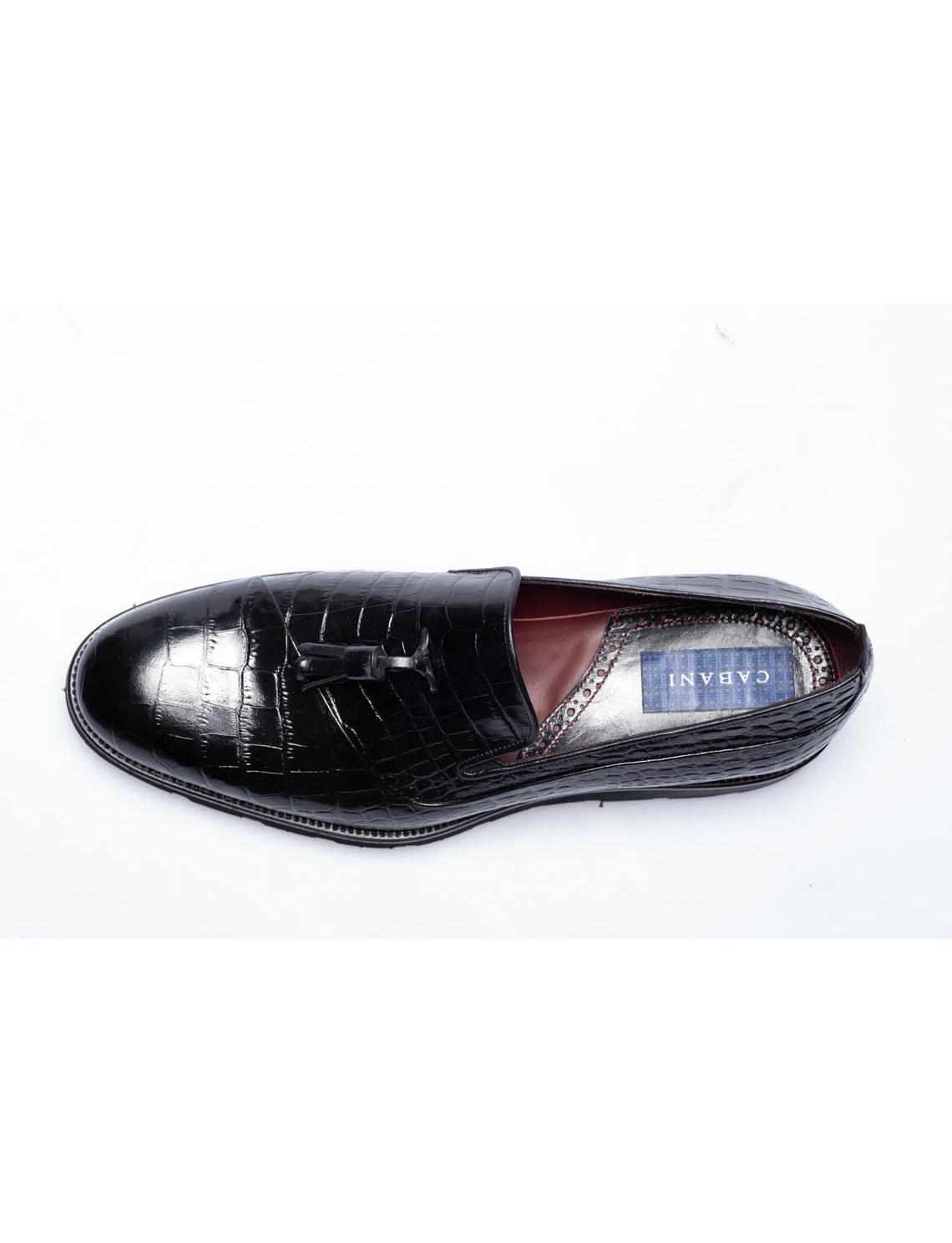 Men Black  Genuine Leather Classic Shoes