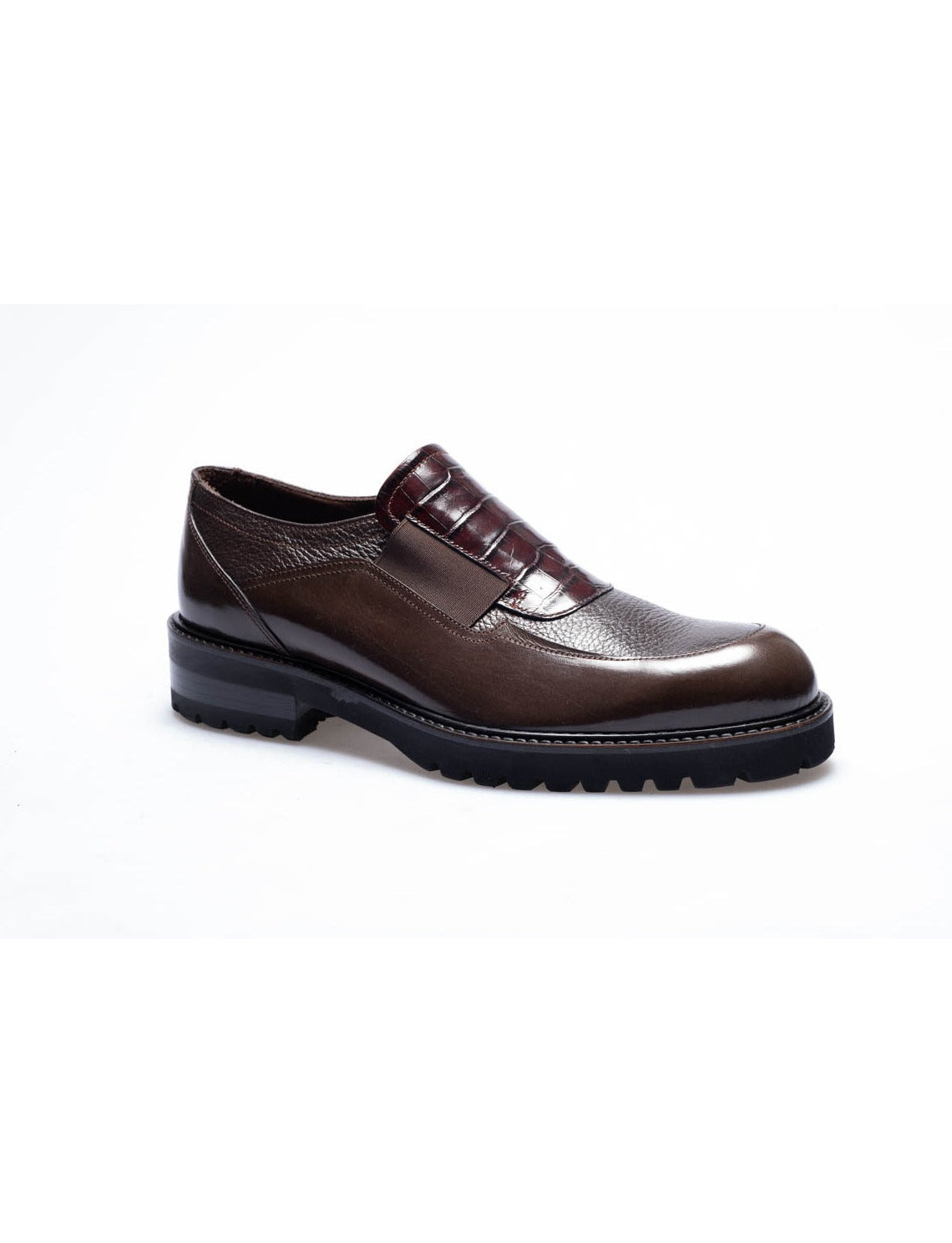 Men Brown   Genuine Leather Classic Shoes