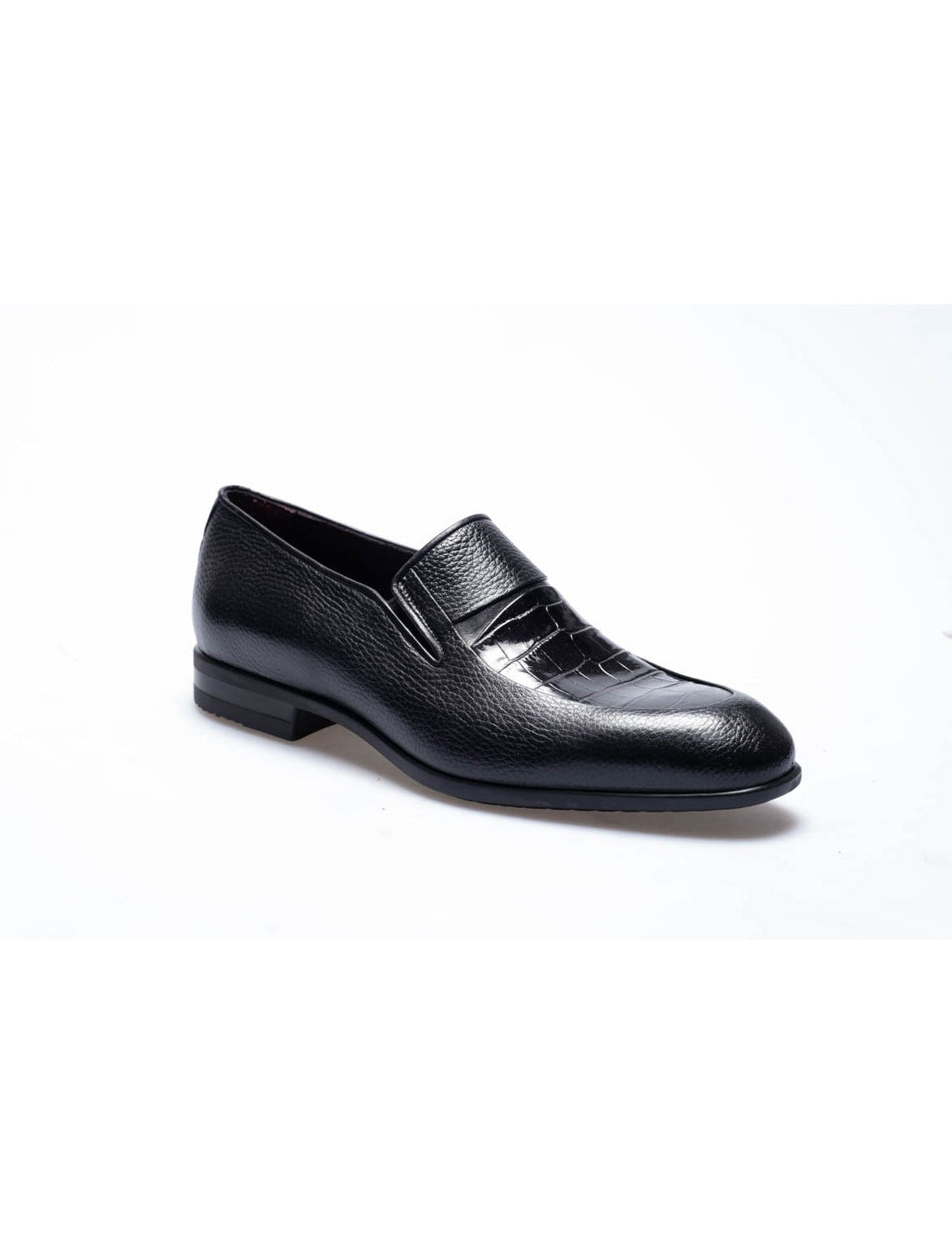 Men  Black Genuine Leather  Classic Shoes