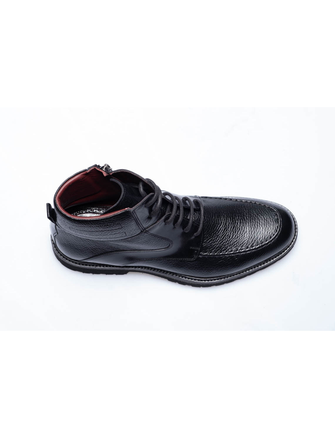 Men Black  Genuine Leather Classic Shoes