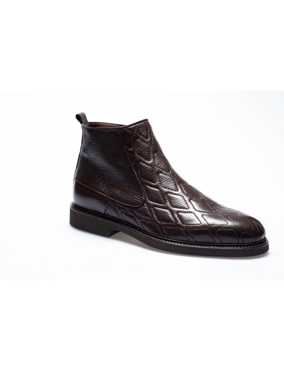 Men Brown  Genuine Leather Classic Shoes