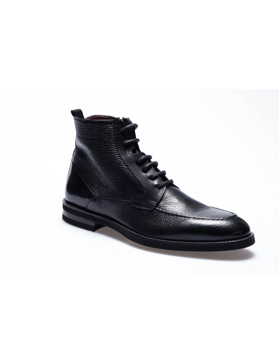 Men Black  Genuine Leather Classic Shoes