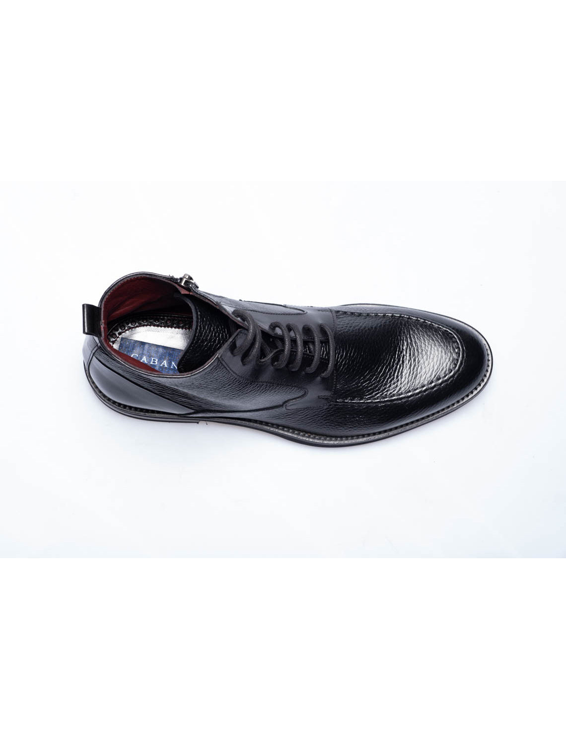 Men Black  Genuine Leather Classic Shoes